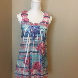 ESPRESSO Print Tank Top